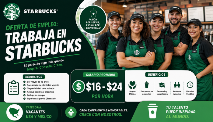 Trabaja en Starbucks