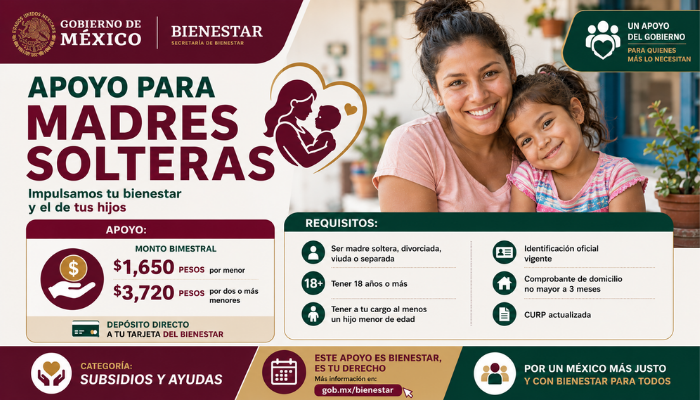 Apoyo para Madres Solteras