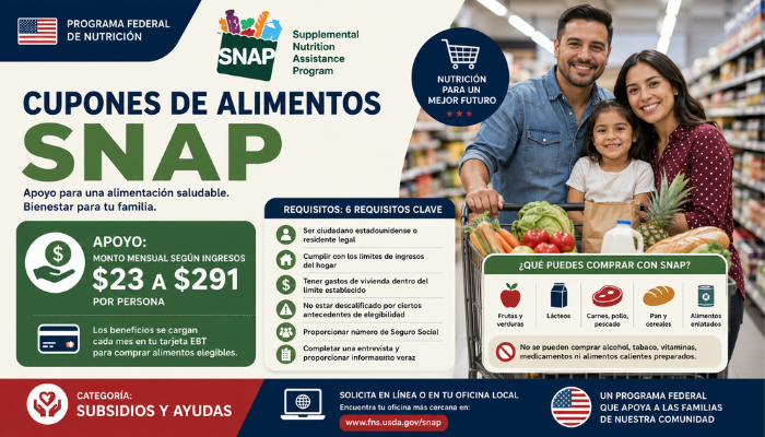 Cupones de Alimentos SNAP
